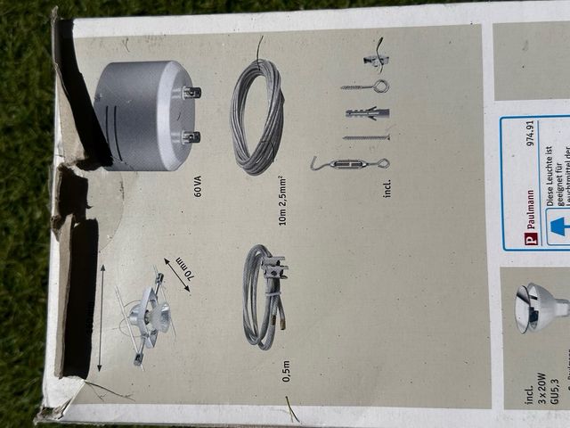 Sistema Iluminacion colgada