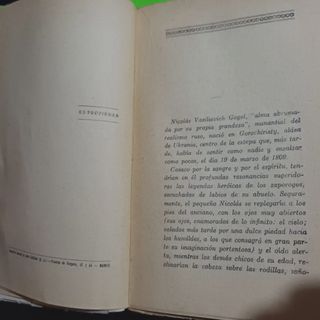 Libro Taras Bulba- Gogol