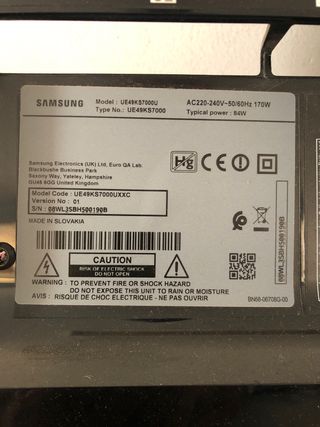 Módulo Main Samsung 49” led