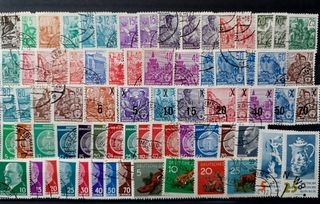 73 sellos República Democrática Alemana