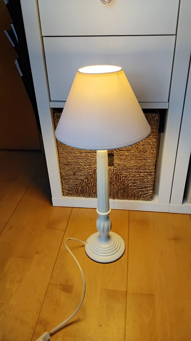 Lámpara shabby-chic