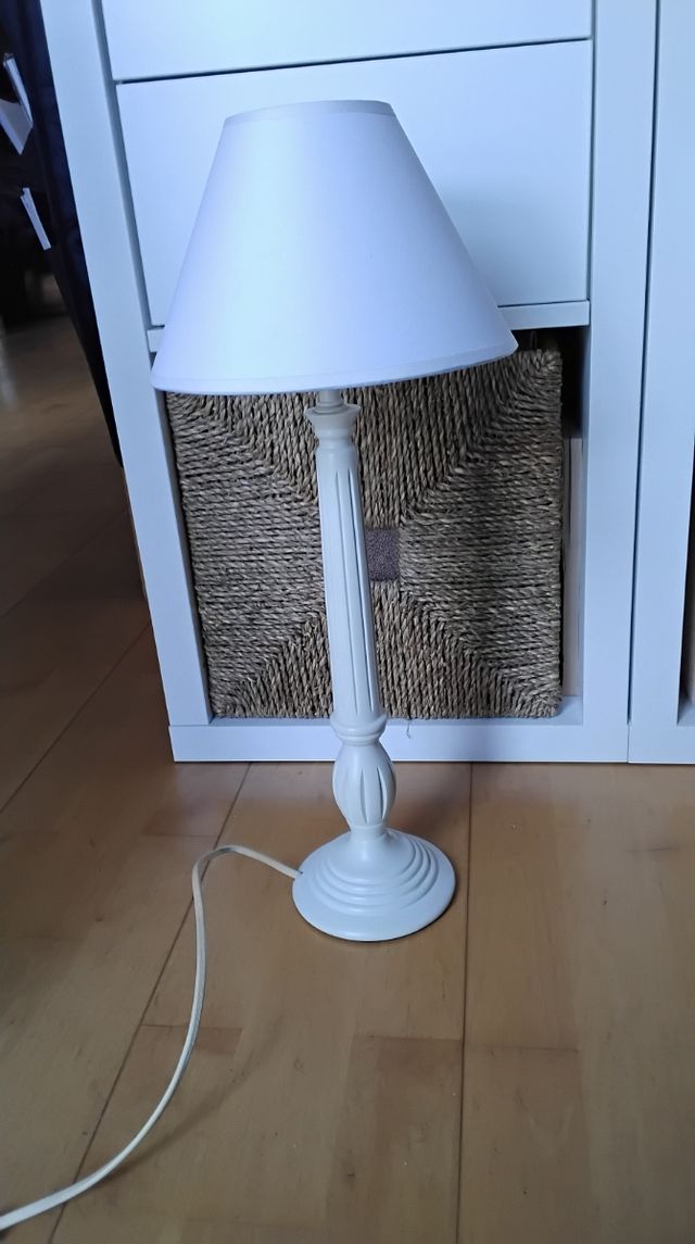 Lámpara shabby-chic