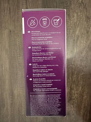 Vaso de almacenamiento de comida Philips Avent