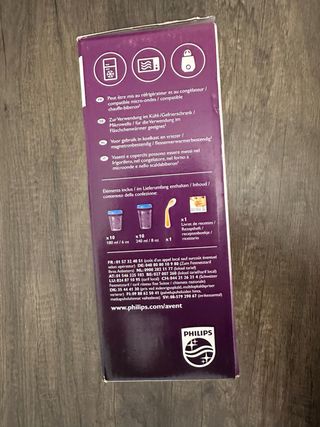 Vaso de almacenamiento de comida Philips Avent