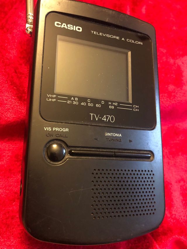 Casio mini tv vintage