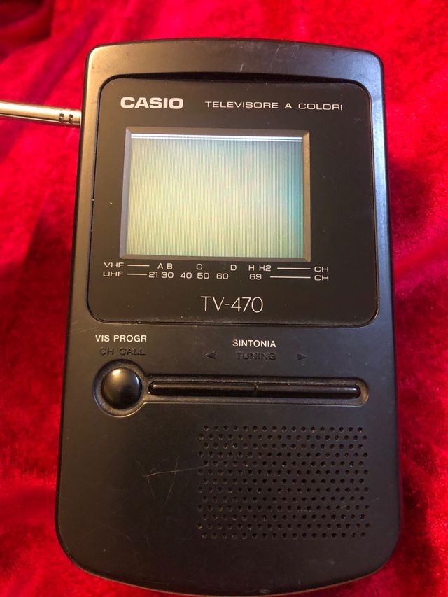Casio mini tv vintage