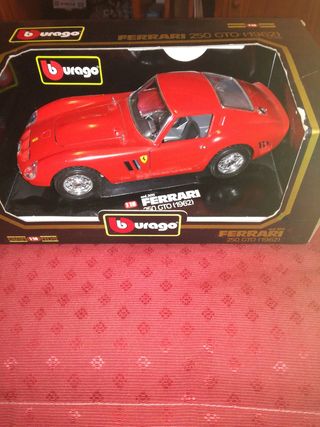 FERRARI 250 GTO (1962) ROJO -  BBURAGO 1/18