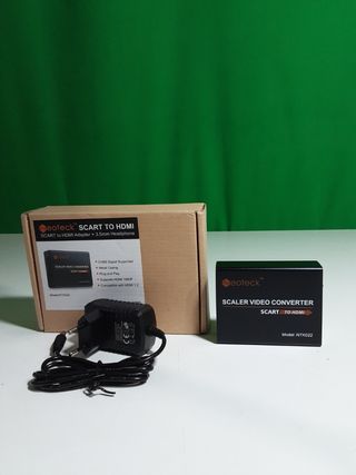 Neoteck Adaptador de Video HDMI a Scart Audio