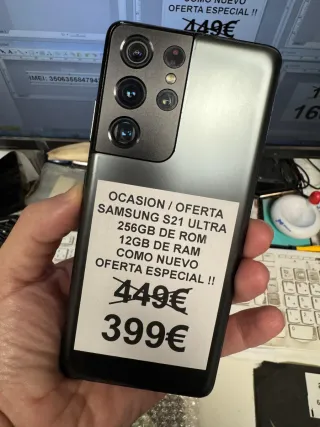 Samsung S21 ULTRA 5G - 256gb + 12gb RAM