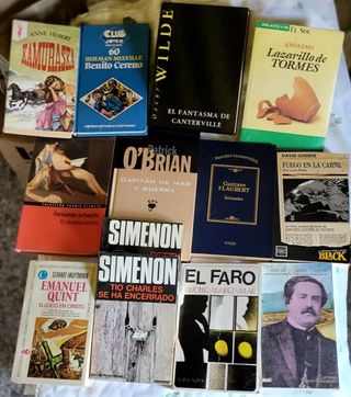 Novelas-libros como nuevos