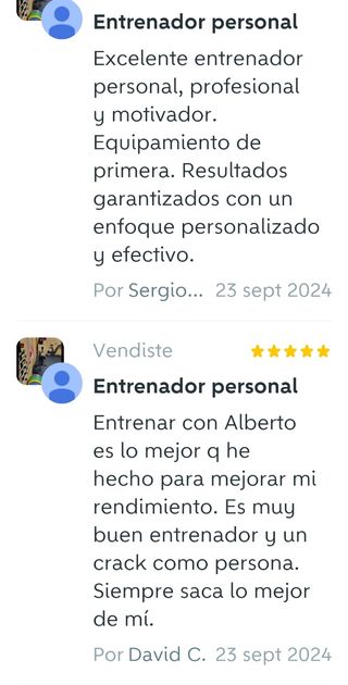 💪ENTRENADOR PERSONAL