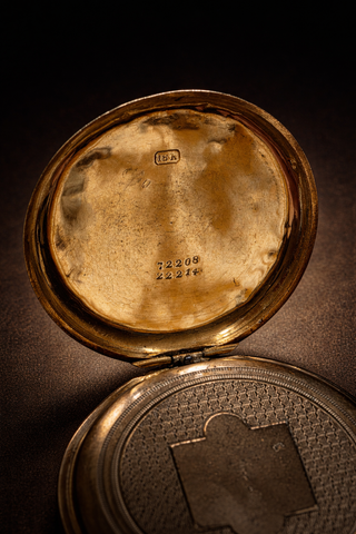 Antiguo Reloj Broche Joya VACHERON en Oro Ca 1860