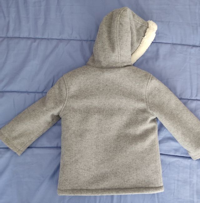 Abrigo bebe borreguito Kiabi 24m-98cm