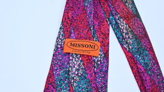 Cravatta Missoni, 100%seta