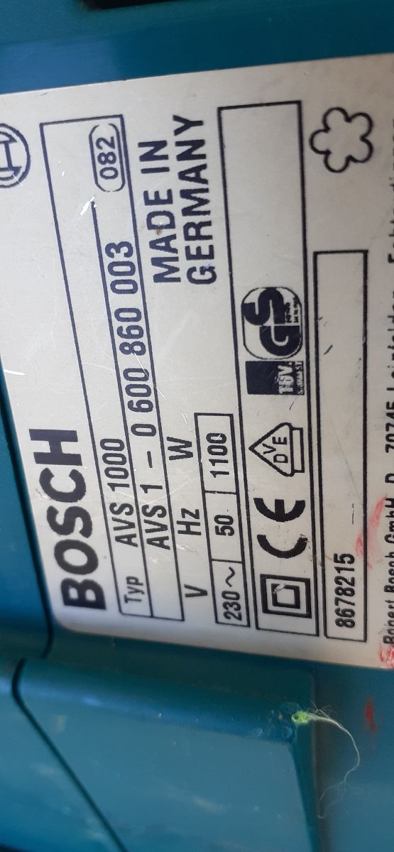 Soplador, aspirador Bosch
