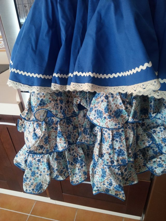 Traje de flamenca niña
