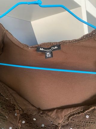 Camiseta marron mujer