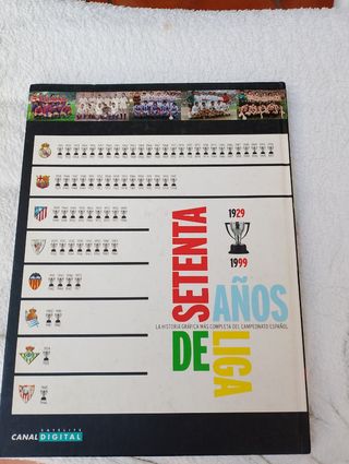 Libro Futbol LIGA 70 años