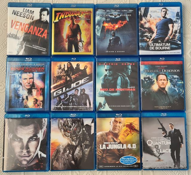 Lote Bluray Películas