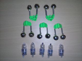 Cascabeles luminosos de pesca