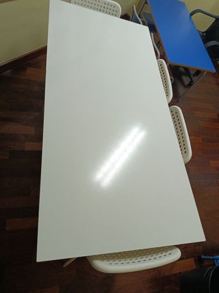Mesa blanca 150x70cm