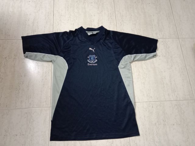 VINTAGE 1987 CAMISETA EVERTON  MARCA PUMA  TALLA M