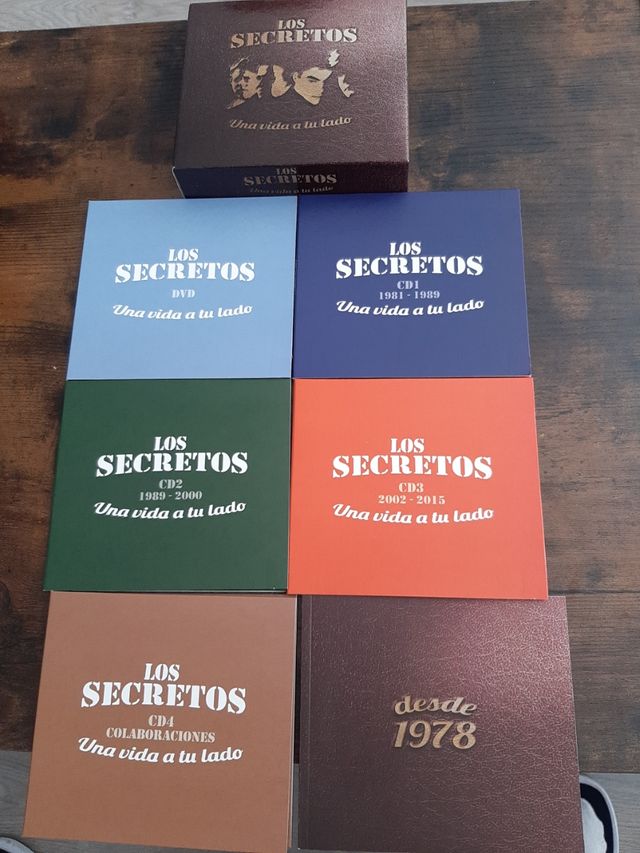 Caja cds los secretos