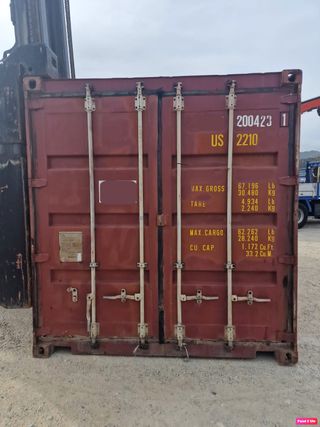 CONTENEDOR MARITIMO 6 METROS (20'DC)