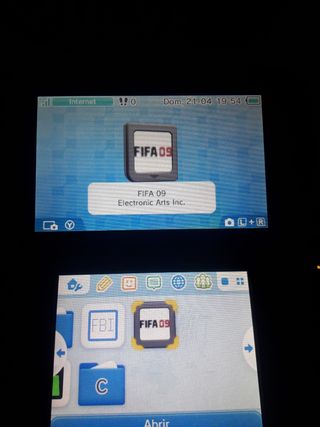 Juego de FIFA 09 Nintendo DS 