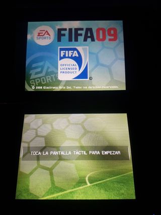 Juego de FIFA 09 Nintendo DS 