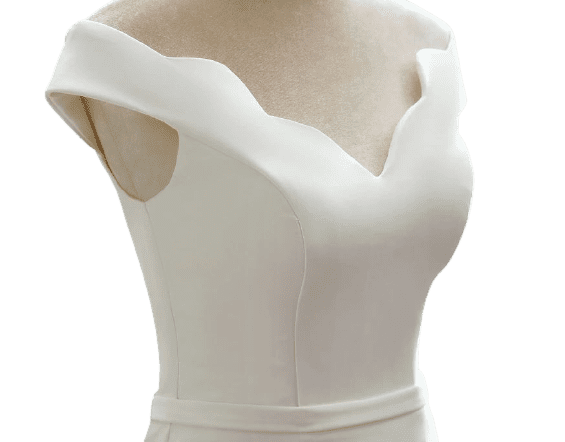 Vestido de novia modelo Baviera