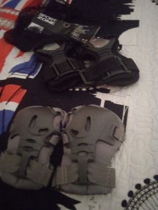 Rodilleras y muñequeras.t/M.4€