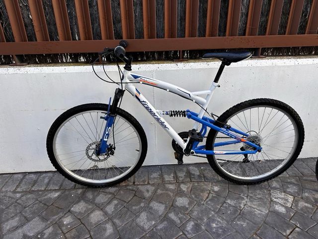 Bicicleta con suspension