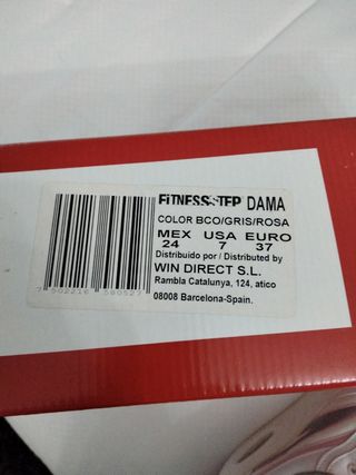 Zapatillas Fitnessstep a estrenar 37