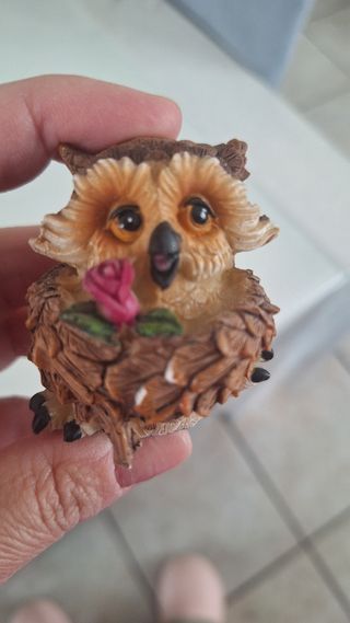 Gufetto di porcellana