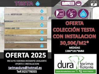 Tarima Ac5 coleccion testa 8mm espesor 24h aqua