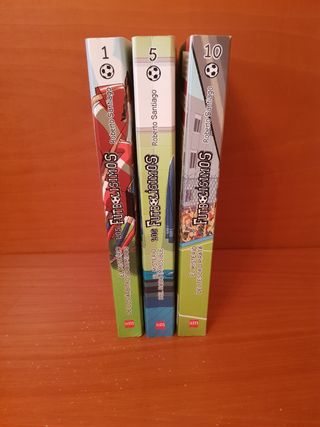 3 LIBROS LOS FUTBOLISIMOS
