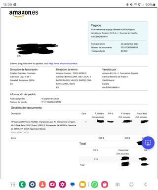 Impresora Hp Laserjet 110we wifi. Solo tiene 6 mes