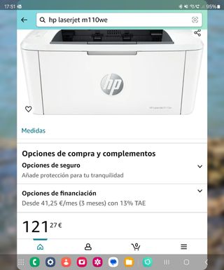 Impresora Hp Laserjet 110we wifi. Solo tiene 6 mes