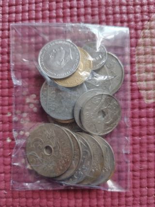 Monedas - paquete de pesetas