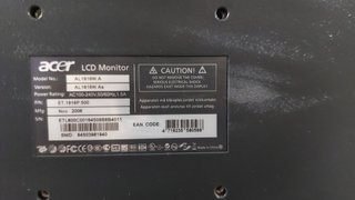 monitor ACER AL1916W A