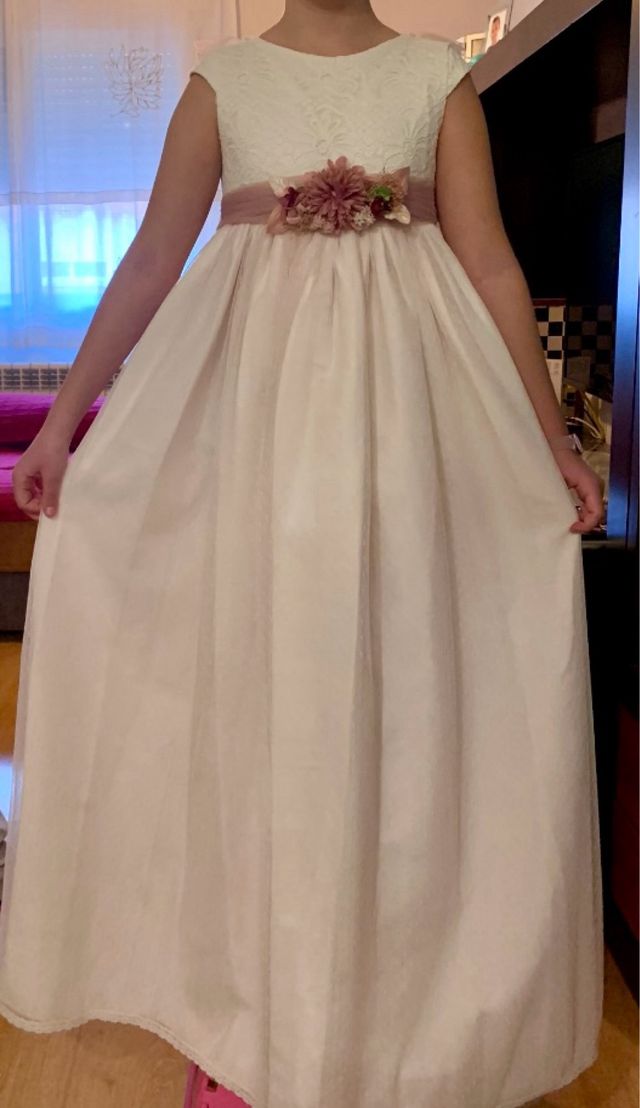 Vestido comunion Corte ingles talla 10