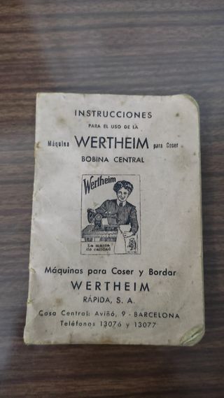 MAQUINA COSER VINTAGE