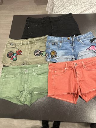 Shorts Guess , Superdry y Pepe Jeans