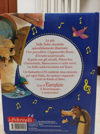 Libro il Cantafiabe con CD