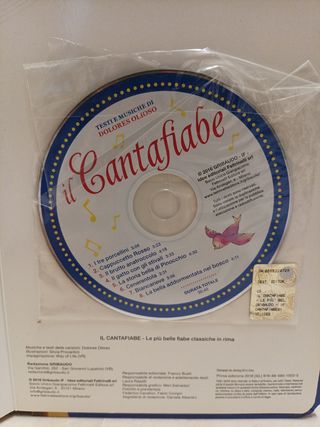 Libro il Cantafiabe con CD