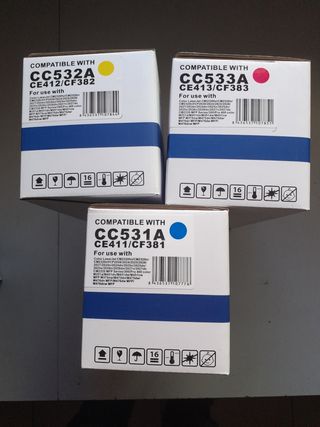 Toner  hp ce411,ce412 ,ce413