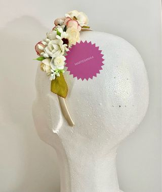 Diadema para eventos; comunión, pajes (DISPONIBLE)