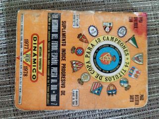 Libretas de la historia del fútbol