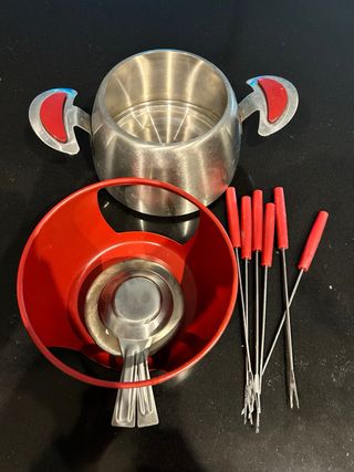 Pentola bourguignonne o fonduta